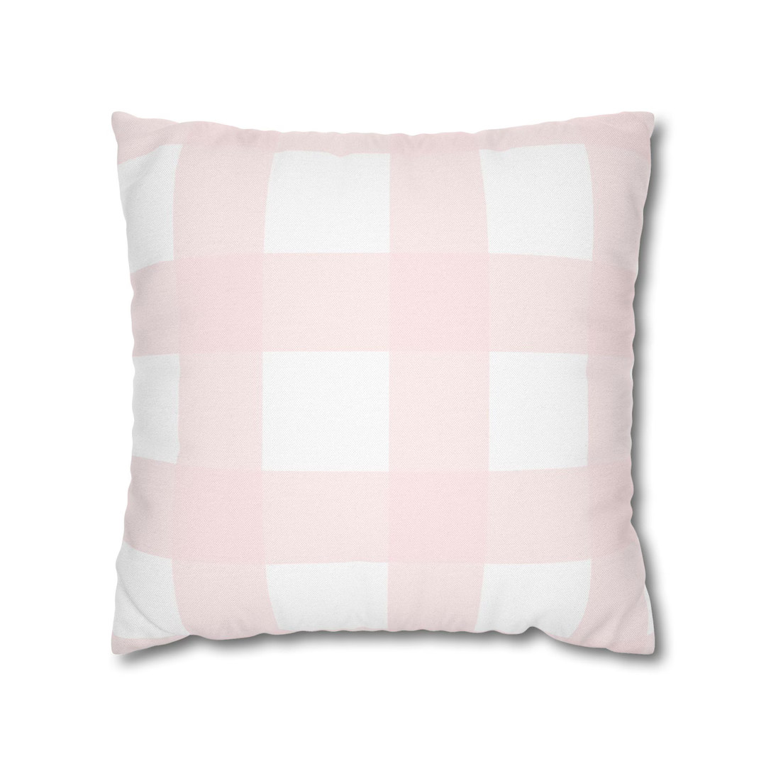 Ellabelle Blush Gingham: 18x18 or 20 X 20 Throw Pillow Case - Etsy | Etsy (US)