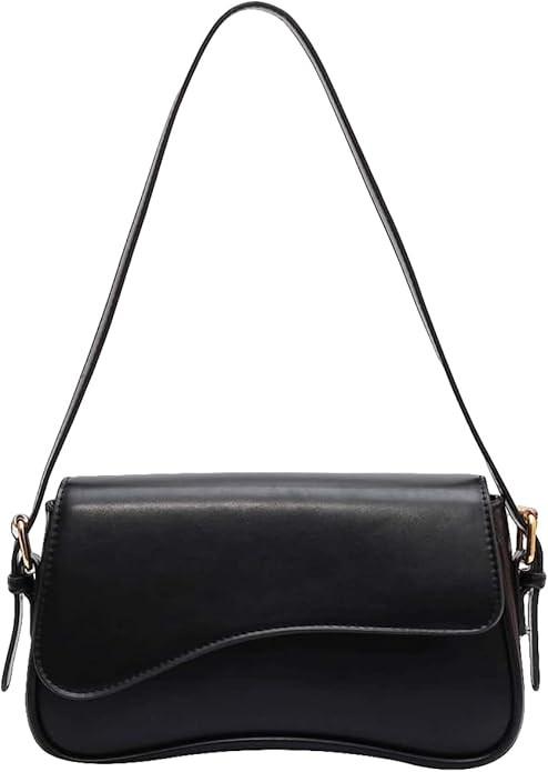 Verdusa Women's Flap Underarm Shoulder Bags PU Leather Crossbody Bag | Amazon (US)