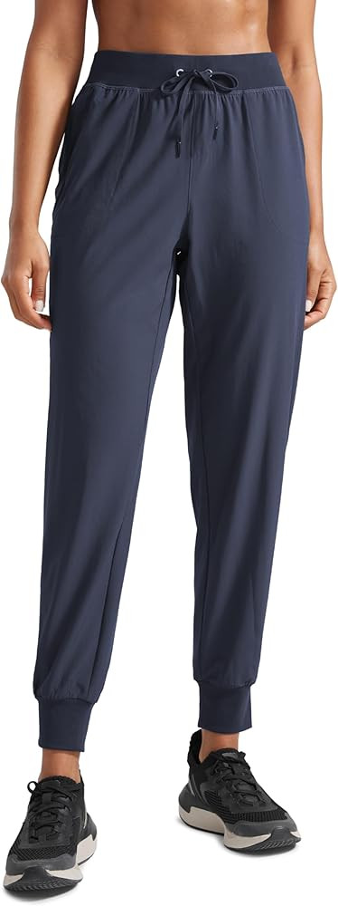 CRZ YOGA Women's Lightweight Workout Joggers 27.5" - Travel Casual Outdoor Running Athletic Track... | Amazon (US)