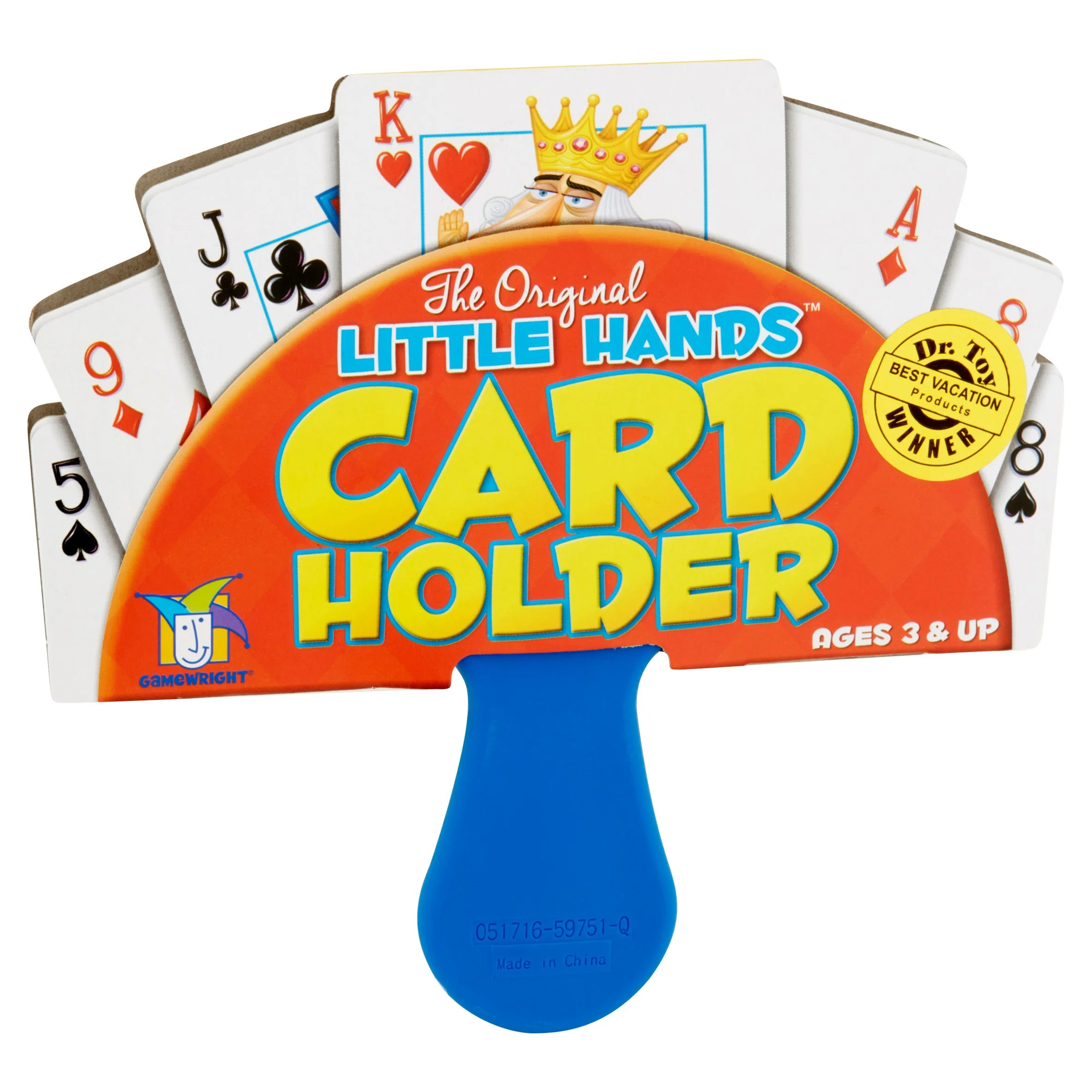 Gamewright - The Original Little Hands - Playing Card Holder - Walmart.com | Walmart (US)