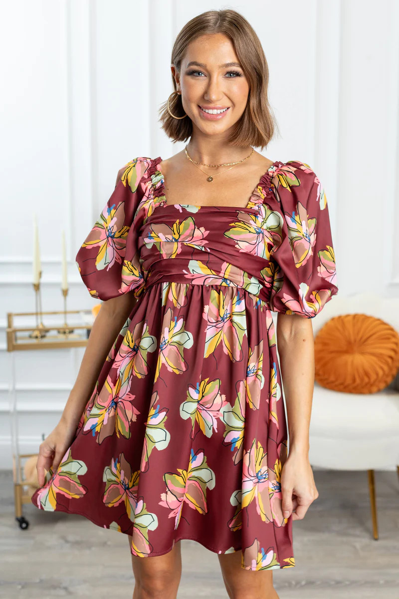 Hunter Dress- Gallery Floral- Crosby by Mollie Burch | Avara