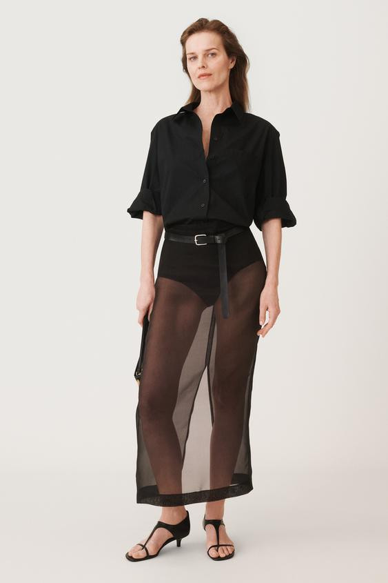 POPLIN SHIRT WITH BATWING SLEEVES 50TH ANNIVERSARY | Zara UK