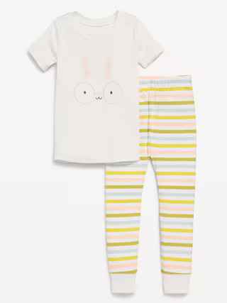 Unisex Snug-Fit Printed Pajama Set for Toddler & Baby | Old Navy (US)