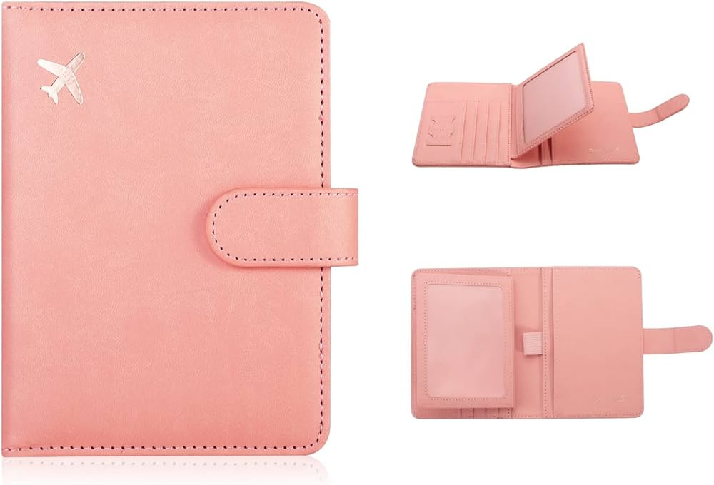 Deziliao Passport and Vaccine Card Holder Combo, PU Leather Passport Holder with Vaccine Card Slo... | Amazon (US)