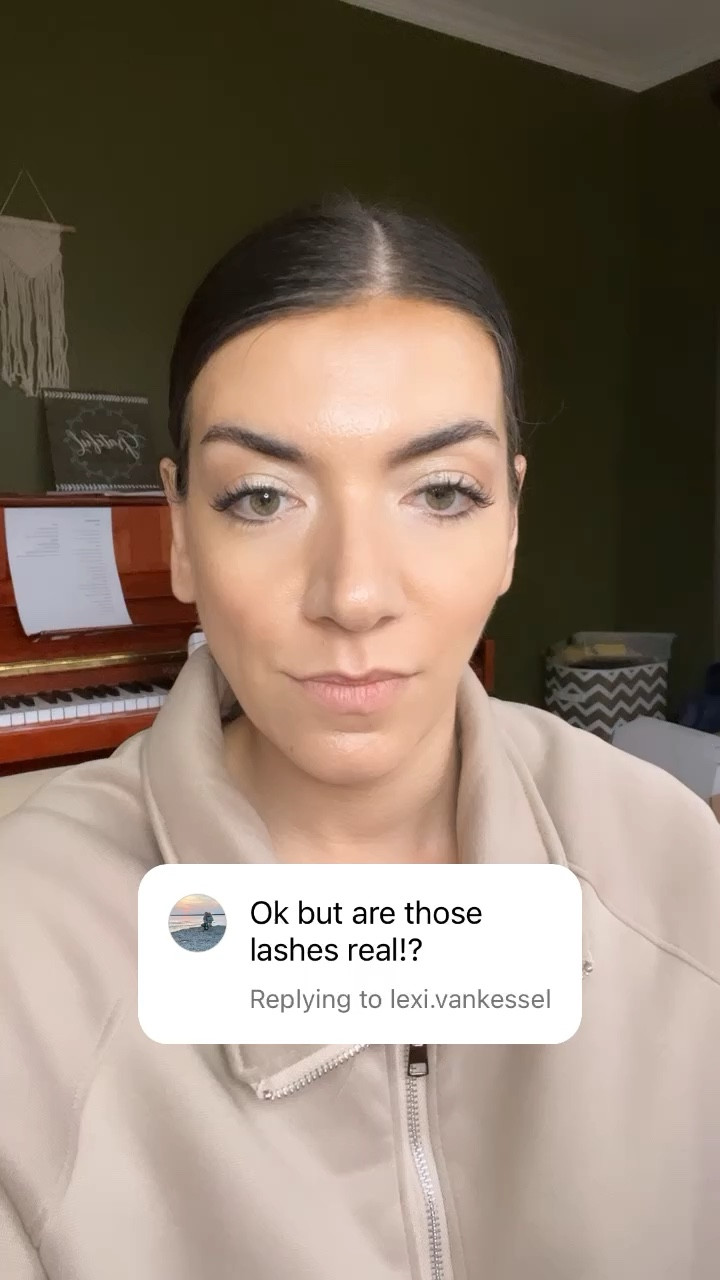 My lashes are very real…and available on Amazon 😂 

#LTKfindsunder50 #LTKVideo