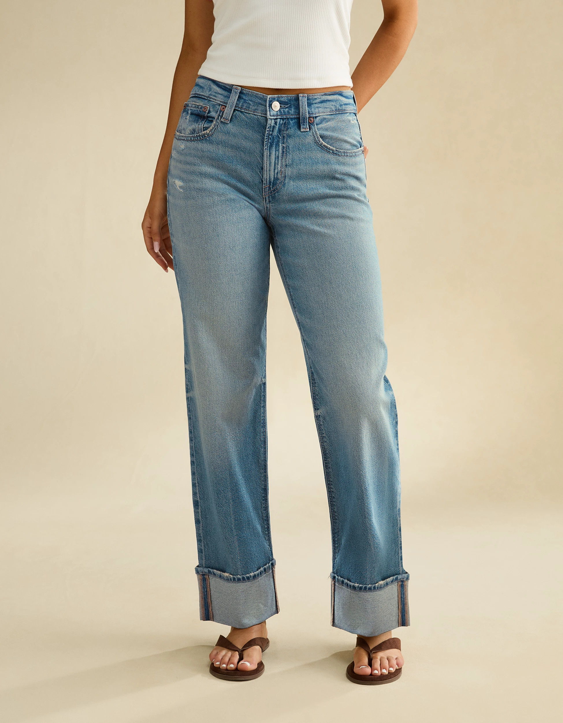 AE High-Waisted Stovepipe Jean | American Eagle Outfitters (US & CA)