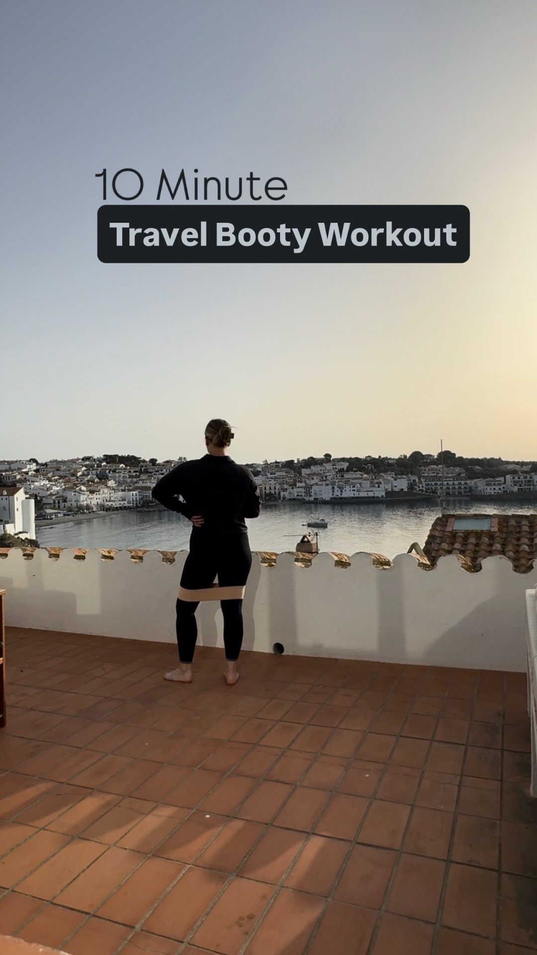 Strong, sculpted, and a little bit of a secret 🤍

If you’re chasing that small waist look—it’s not about endless ab workouts.

The real shift comes from building your booty + shoulders, creating that soft, feminine hourglass shape that feels strong but still effortless.

This 10-minute rooftop booty burn (just a band) had me feeling lifted, energized, and snatched in the most natural way—no gym, no overthinking, just intentional movement that actually works.

Filmed in Cadaqués, one of the most magical little seaside towns along the Costa Brava. It’s quiet, romantic, and full of whitewashed charm, winding streets, and that unreal turquoise water that makes you slow down and just be.

✨ Workout format:
3–4 rounds
10 reps each exercise
30 Jumping Jacks
15 Squat Jumps

I linked everything you need for this booty workout so you can do it anywhere—travel days, rooftops, beaches, wherever you are ✨

And stay tuned… your booty band upper body workout is coming next.

🔗 Save this for your next travel workout—because feeling strong, feminine, and confident should follow you everywhere 🤍

#LTKfitnessgoals #LTKActive #LTKTravel