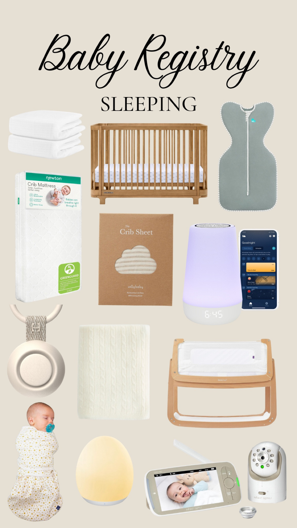 Baby Registry: all things sleeping! 👶🏼🍼🤰🏼🤍 

#LTKBump #LTKFindsUnder50 #LTKBaby