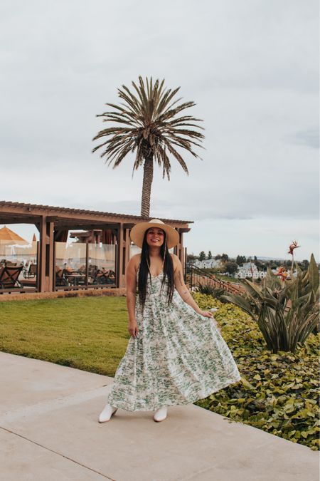 My dress is currently on sale! Wearing a size M 🌿 I love the green print of this dress, it’s girly, flowy, and perfect for any summer wedding guest dress. It also has pockets!

20% off ALL DRESSES & 15% off ALMOST everything else on @abercrombie 👗 use code SUITEAF for an extra 15% off, which will stack on top of the sale! Sale ends on 6/10!

#LTKParties #LTKTravel #LTKSaleAlert
