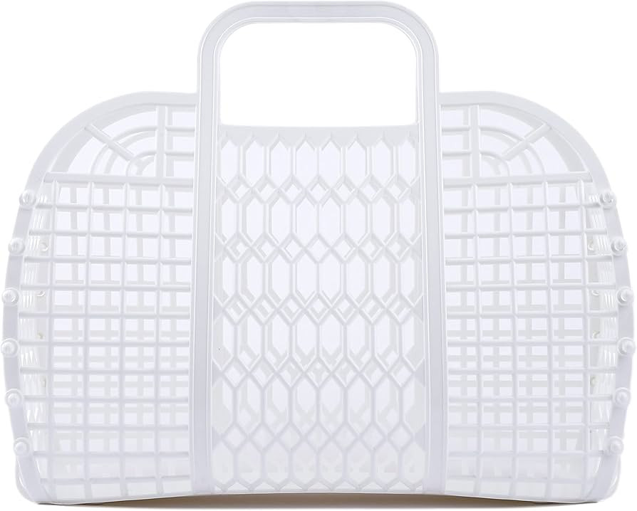 BABANA Jelly Bags - Beach Bags for Women | Large Tote Bag, Purse, Market Basket | Unique Beach Es... | Amazon (US)