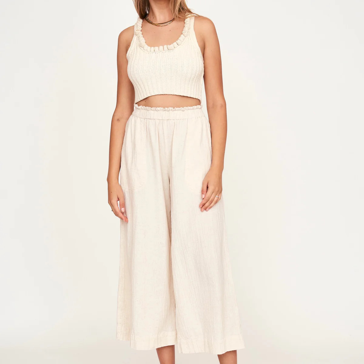 Mirth Pant in Oatmeal | MIRTH