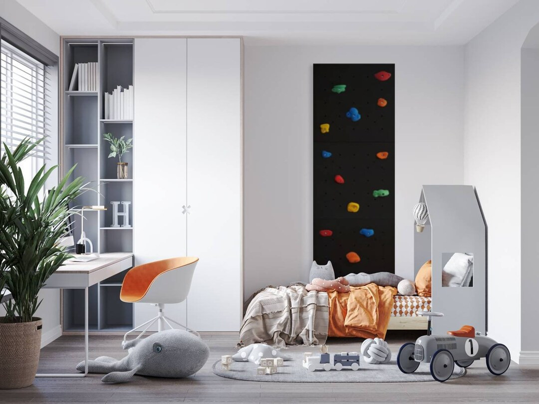 Climbing Wall for Kids Set of 3 Toddler Climbing Wooden Wall - Etsy | Etsy (US)