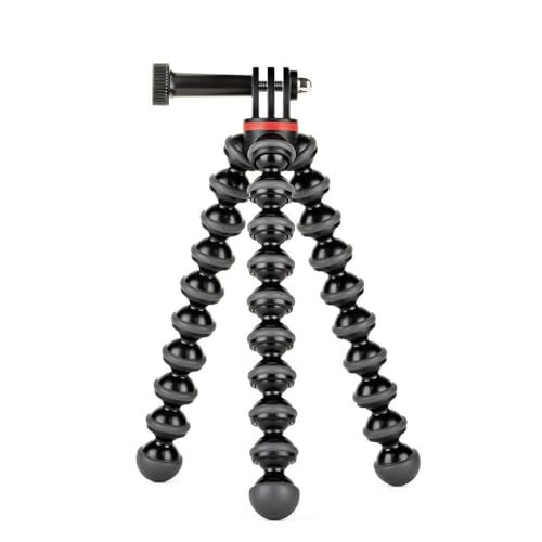 JOBY GorillaPod 500 Action, Tripod for Action Cameras, GoPro and Video Cameras, for Content Creation, Vlogging, Live Streaming, TIK Tok,Black | Amazon (US)