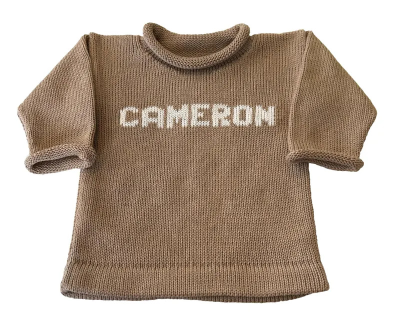 Custom Knit Pullover | Personalized Sweater for Baby and Kids | Winter Clothes for Babies | Baby ... | Etsy (US)