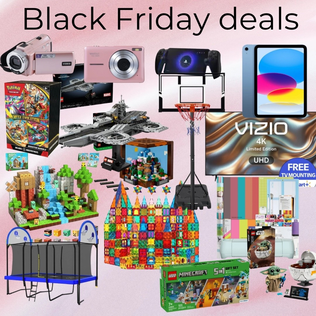 Walmart Black Friday specials! Legos, tv, iPad, cricket, trampoline, magna tiles and more! #kidschristmaslist #boygifts #teengift #walmart #wishlist #christmaslist 

#LTKGiftGuide #LTKCyberWeek #LTKHoliday