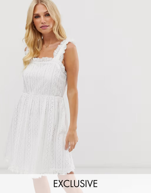 Y.A.S broderie cami dress | ASOS (Global)