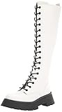 Circus by Sam Edelman Women's Lilah Knee High Boot, White, 8.5 | Amazon (US)