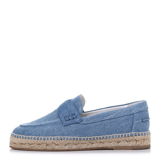 HERMES

Denim Canvas Womens Trip Espadrilles 36 Bleu Clair | Fashionphile