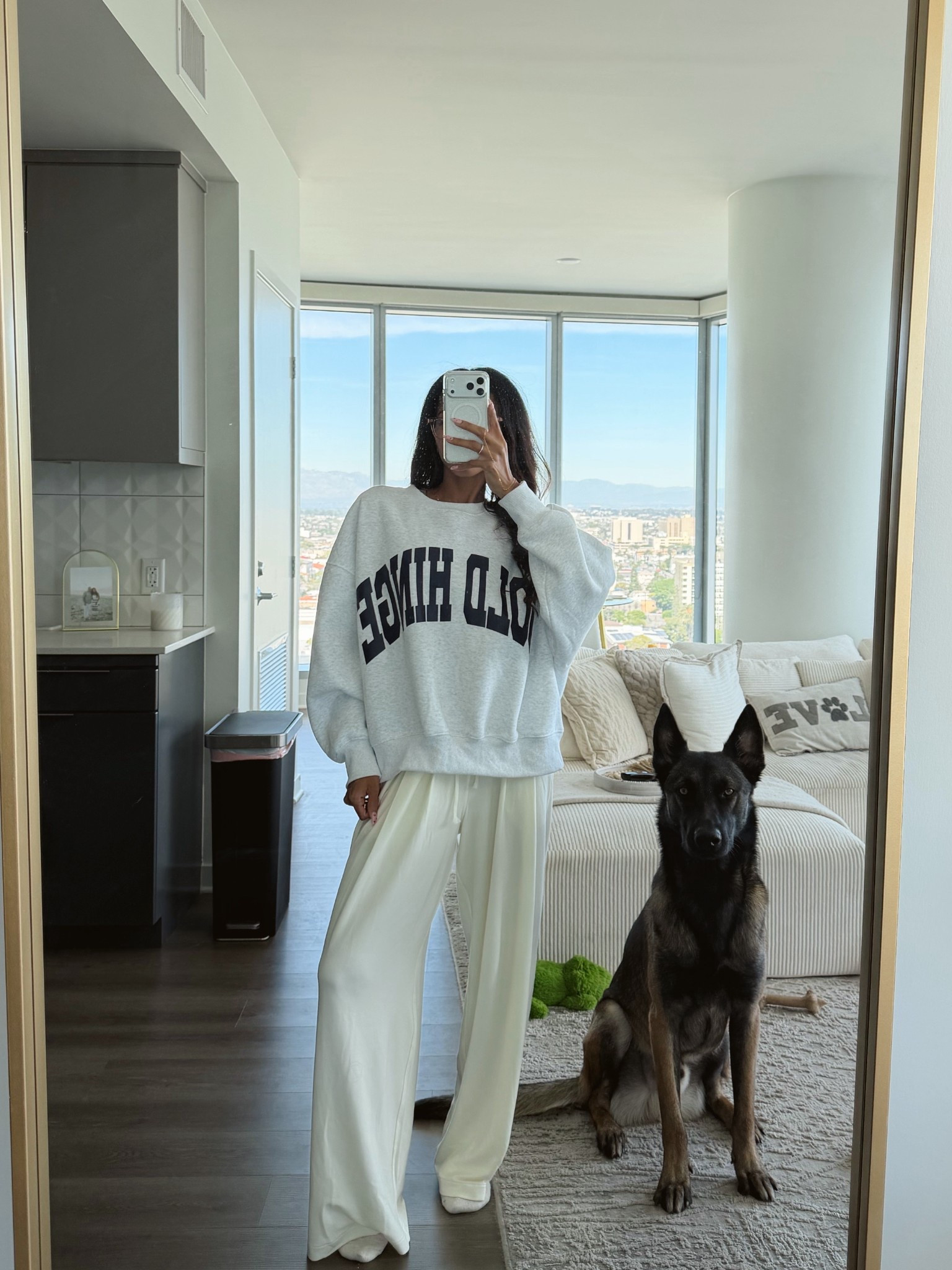 Cozy casual outfit for those slow mornings ☀️

Sweatshirt: XS 
Pants: XXS from @lululemon 

#LTKU #LTKActive #LTKootd