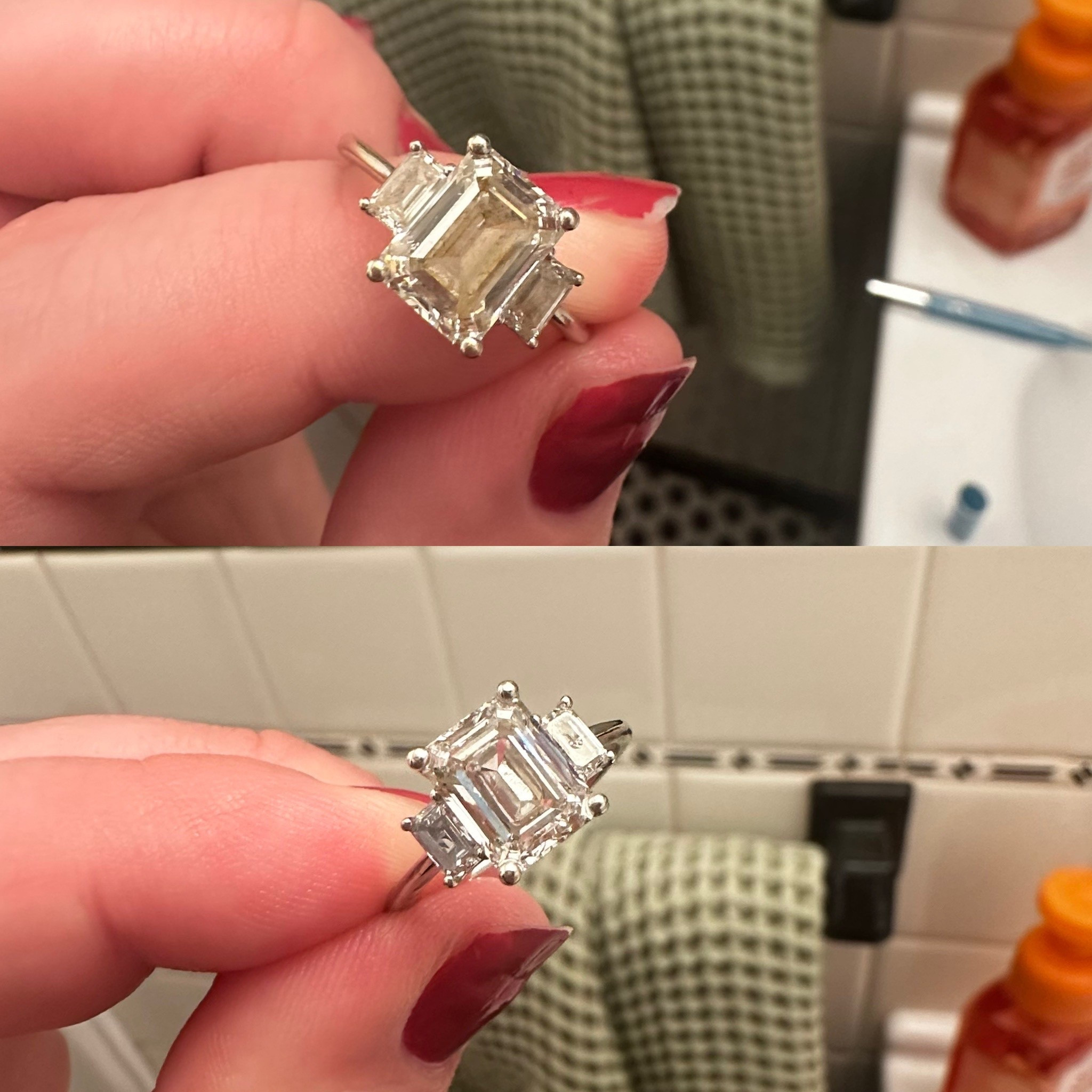 My ring gets so much stuck in it because of all of the little crevices, but this ring cleaner from Amazon is SO helpful!! Easy to pack and bring with you too. 

#amazon #ringcleaner #jewelry

#LTKWedding #LTKBeauty