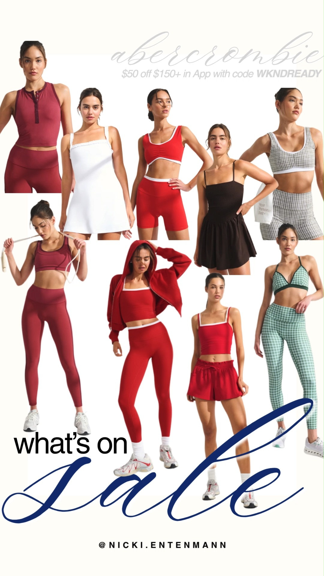 Upgrade your wardrobe with Abercrombie's activewear and lounge favorites during this exclusive app event. Use code WKNDREADY to take $50 off your purchase of $150 or more on these popular dresses, matching sets, and cozy layers. 
#abercrombie #abercrombiehaul #activewear #salealert #abercrombiestyle #workoutstyle #athleisure #dealsandsteals #shoppinghaul #summerfashion 

 #LTKfitnessgoals #LTKActive #LTKSaleAlert