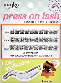Ardell Winks Press On Pre-Glued Underlash Extensions - Volume | Amazon (US)