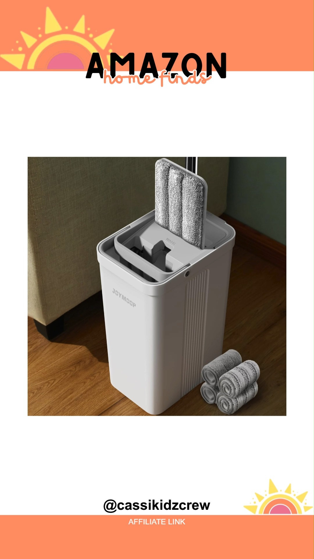 Make cleaning feel less like a chore with this Mop and Bucket Set with Wringer. Easy spins, quick drying, and sparkling floors bring joy to every sweep. 🧹✨🪣
#cleaning #home #mop #bucket #wringer #household #floorcare #homeessentials #cleanhome #organization 

 #LTKdayinmylife #LTKHome #LTKSaleAlert