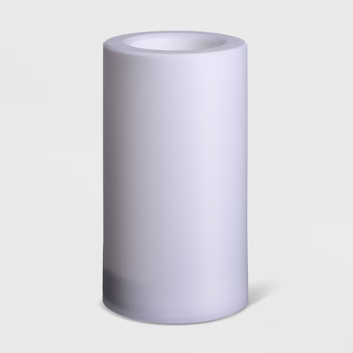 Outdoor Battery Operated LED Flameless Candle White - Project 62™ | Target