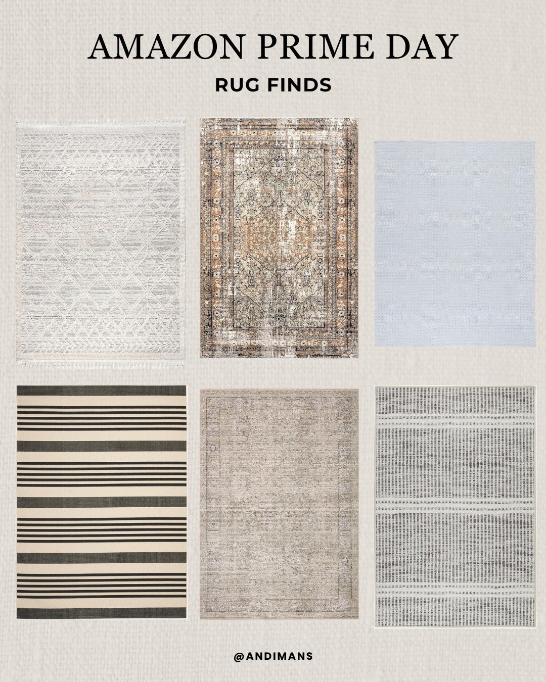 These beautiful rugs all prime day deals on Amazon! 

#LTKHome #LTKFindsUnder100 #LTKSaleAlert