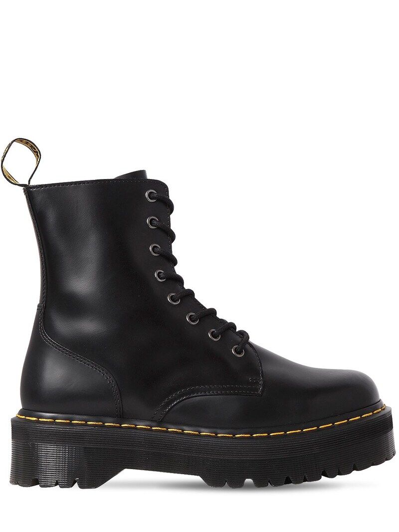 40mm Jadon polished leather boots | Luisaviaroma