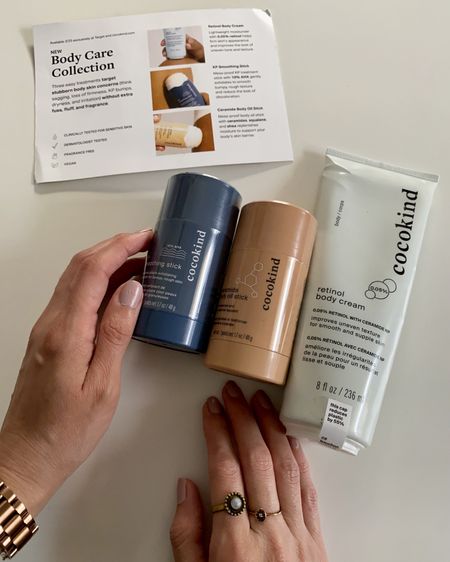 The perfect treatment for stubborn body skin concerns. 

Retinol body cream, kp smoothing stick, ceramide body oil stick, cruelty free vegan skincare, Amazon finds, target finds, Cocokind 

#LTKBeauty #LTKOver40 #LTKFindsUnder50