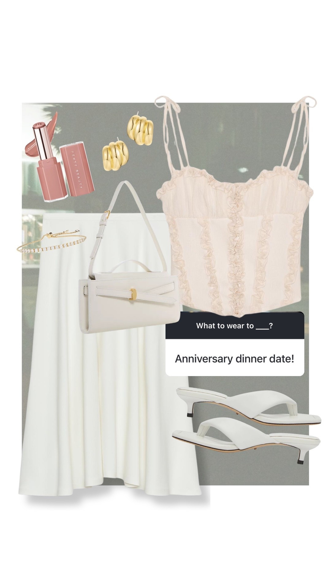 What to wear on an anniversary dinner date! #kathleenpost