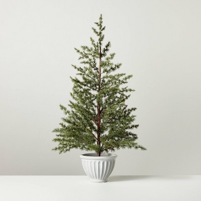 Faux Spruce Tree in Fluted Pot - Hearth & Hand™ with Magnolia | Target