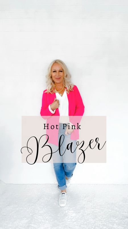 Hot Pink Blazer - 3 Ways to Style It  

#LTKSeasonal #LTKunder100 #LTKworkwear