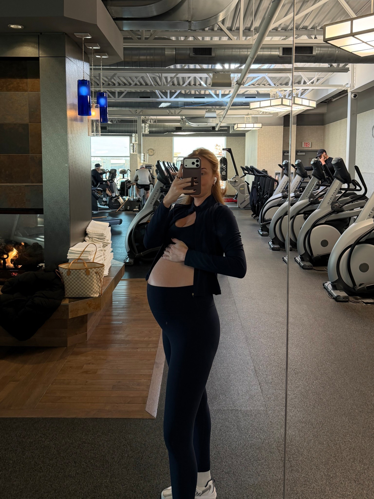 Pregnancy uniform = this workout set on repeat. My most worn workout set in pregnancy!

#LTKstyletip #LTKcanada #LTKmaternity