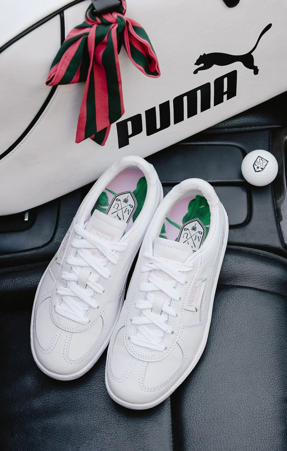 Puma x Show Me Your Mumu Palermo G, in White Glow Rose Blossom, Size: 8.5 | Show Me Your Mumu