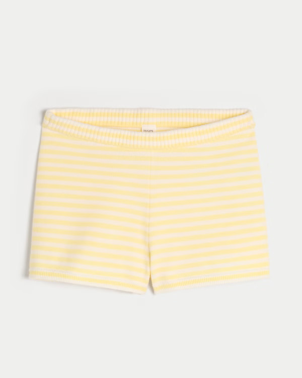 Women's Gilly Hicks Cozy Sweater-Knit Shorts | Women's Clearance | HollisterCo.com | Hollister (US)