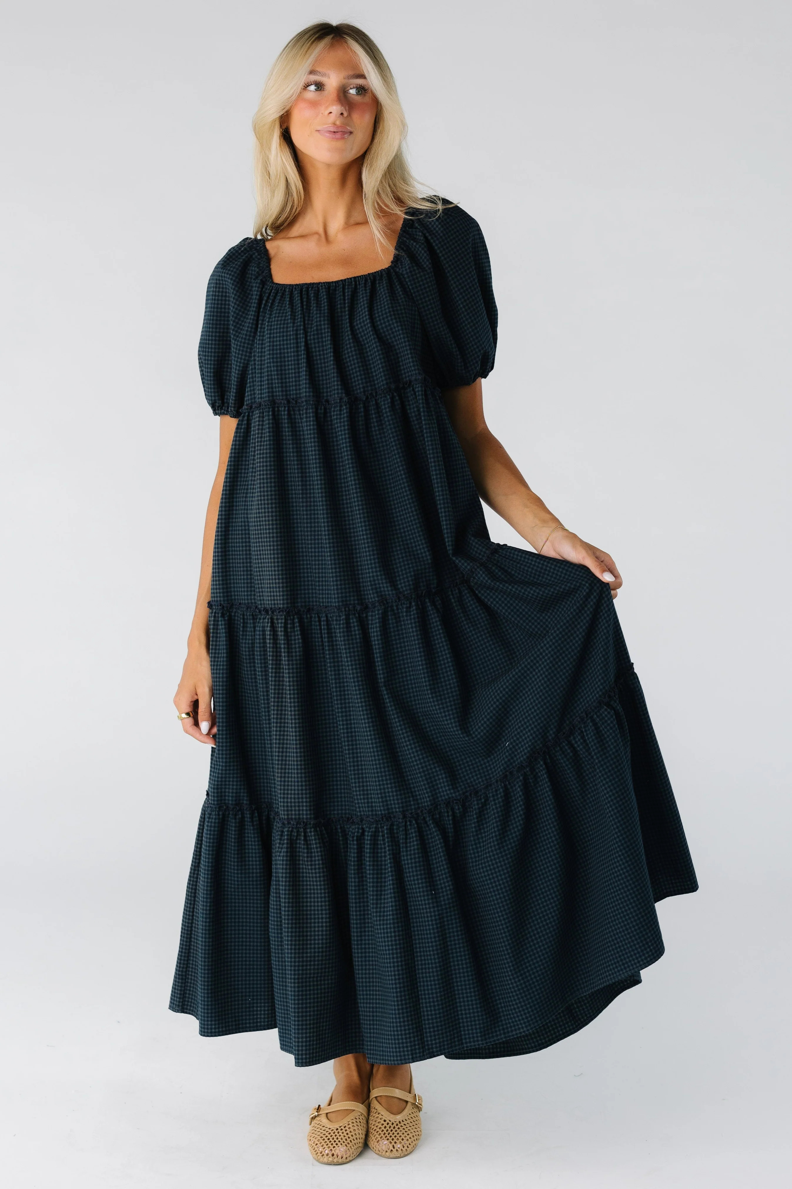 Brass & Roe The Charity Tiered Midi Dress | Called To Surf