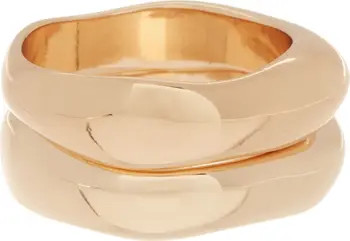 Abstract Set of 2 Stacking Rings | Nordstrom Rack