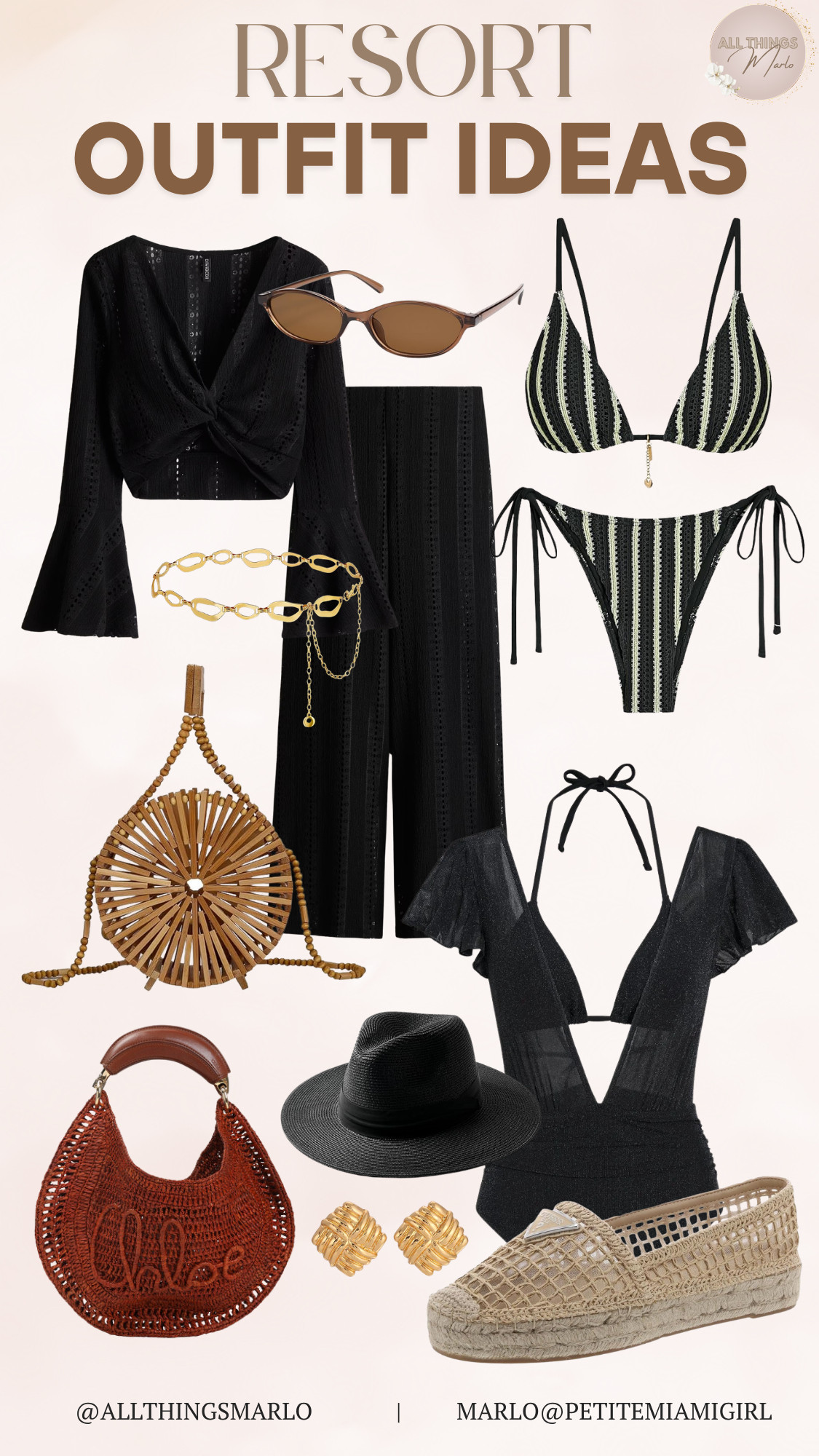 Resort outfit ideas. 

 #LTKootd #LTKSwim #LTKTravel