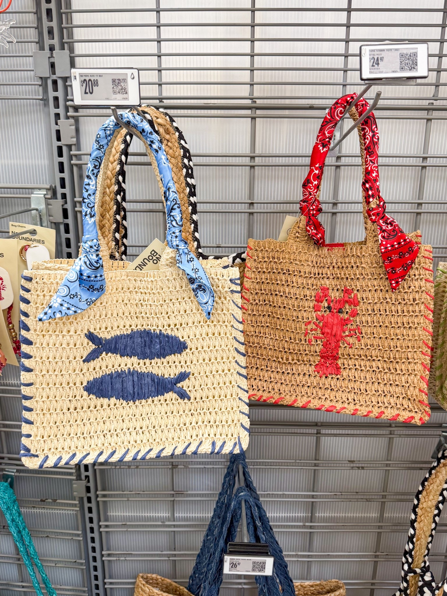 these walmart finds are giving coastal summer in the best way 🐚✨

i spotted these straw totes and immediately thought beach days, pool days, farmers market runs… they’re that perfect mix of cute + practical

the little details (the fish, the lobster, the bandana handles) make them feel way more high-end than they are

linking all my favorites here 🤍

#walmartfinds #summerstyle #beachbag #coastalliving #ltkfinds

#LTKOver40 #LTKTravel #LTKSeasonal
