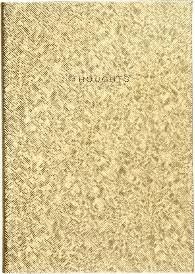 Eccolo Lined Journal Notebook, Hard Cover, Gold, 256 Ruled Pages, Medium 5.75-x-8.25 inches | Amazon (US)