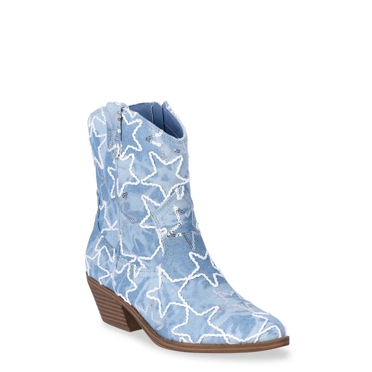 No Boundaries Women's Cowboy Boots | Walmart (US)