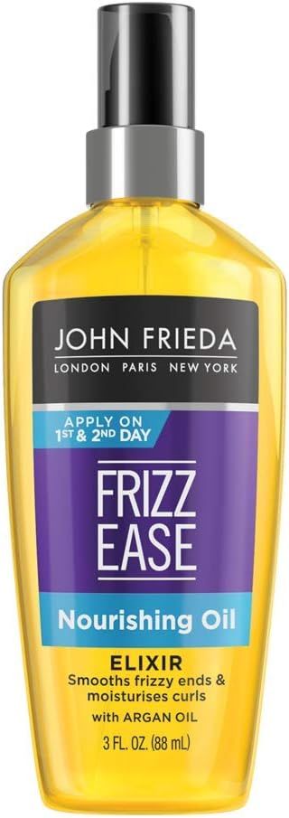 John Frieda Frizz Ease Nourishing Elixir Oil, 3 Ounces, Healthy Moisture for Unmanageable Hair, I... | Amazon (US)