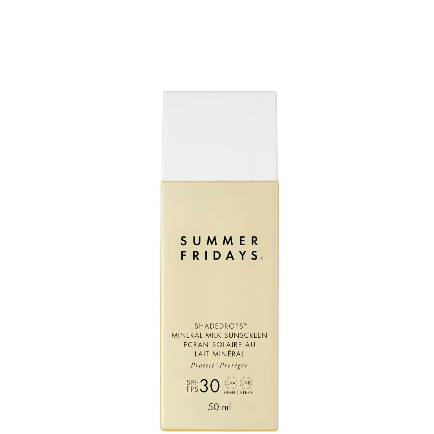 Summer Fridays ShadeDrops Broad Spectrum SPF 30 Mineral Milk Sunscreen 50ml | Cult Beauty