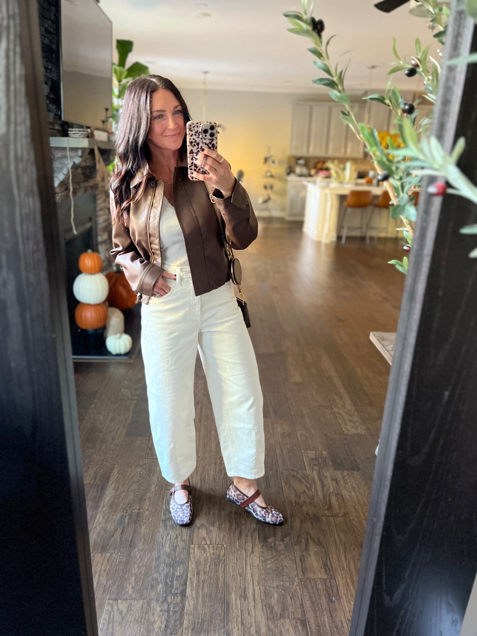 Birthday dinner outfit! I’m getting a lot of use out of this faux leather bubble jacket. It’s so affordable! 

Corduroy pants come in petite lengths. Comes in more colors!


#LTKPetite #LTKOver40