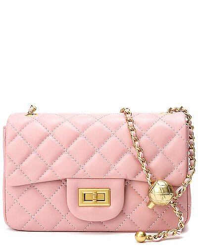 Quilted Leather Crossbody | Gilt & Gilt City