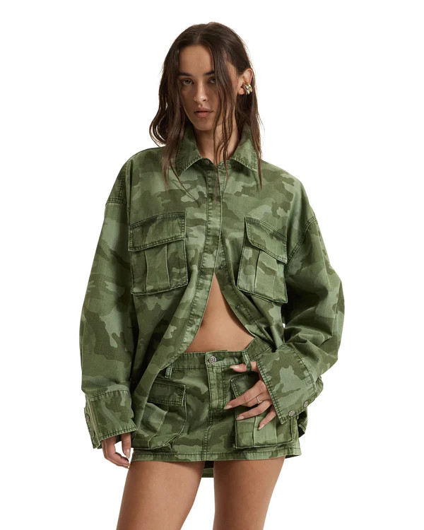 Buy Astra Cargo Shirt Hash Camo  | Ksubi ++ | Ksubi (AU)