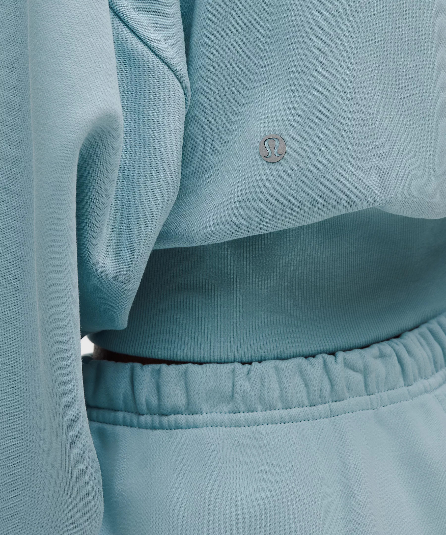 French Terry Cropped Full-Zip Hoodie | Lululemon (US)