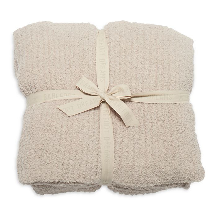 BAREFOOT DREAMS CozyChic Ribbed Cuddle Blanket, Full/Queen | Bloomingdale's (US)